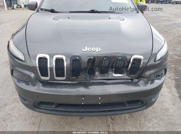 1C4PJMLX3JD534678 2018 JEEP CHEROKEE Gray Вид спереду