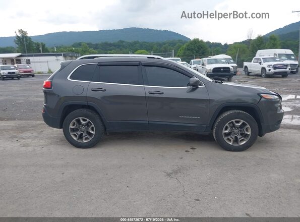1C4PJMLX3JD534678 2018 JEEP CHEROKEE Gray Вид задньої частини салону