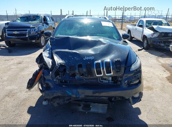 1C4PJMLX3JD569463 2018 JEEP CHEROKEE Gray ხელსაწყოთა პანელის ხედი