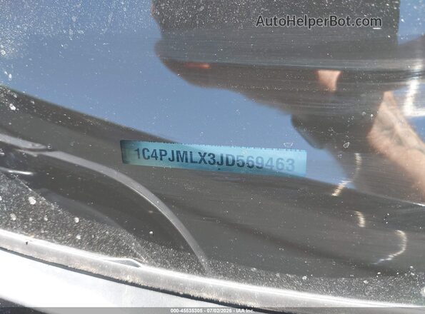 1C4PJMLX3JD569463 2018 JEEP CHEROKEE Gray ძრავის განყოფილების ხედი