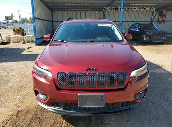 1C4PJMLX3KD282044 2019 JEEP CHEROKEE Red Vista frontal