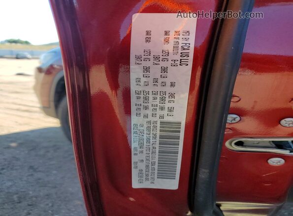 1C4PJMLX3KD282044 2019 JEEP CHEROKEE Red Vista de la etiqueta del VIN