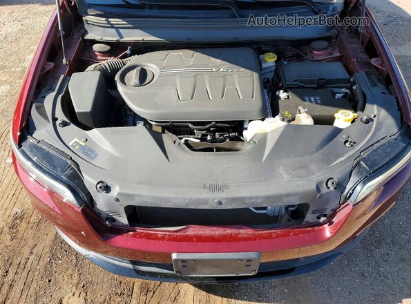 1C4PJMLX3KD282044 2019 JEEP CHEROKEE Red Vista del compartimento del motor