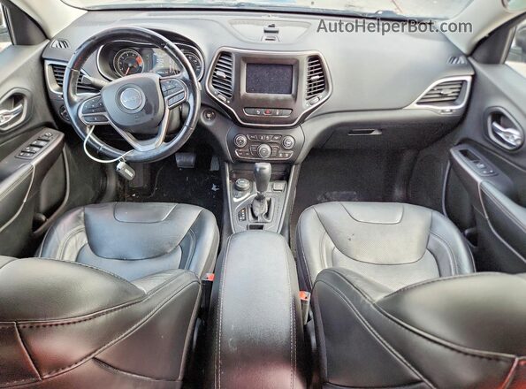1C4PJMLX3LD636534 2020 JEEP CHEROKEE Black Widok deski rozdzielczej