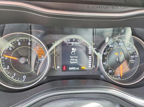 1C4PJMLX3LD636534 2020 JEEP CHEROKEE Black Widok zestawu wskaźników