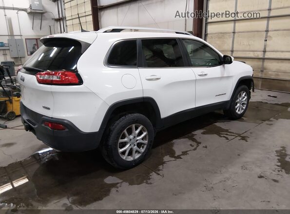 1C4PJMLX5JD598219 2018 JEEP CHEROKEE White Задня права чверть