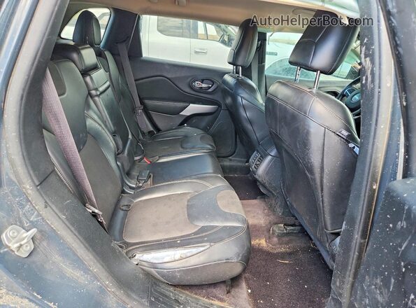 1C4PJMLX5JD607498 2018 JEEP CHEROKEE Gray Вид задніх сидінь