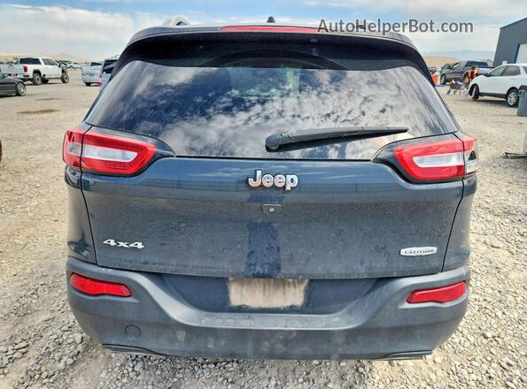1C4PJMLX5JD607498 2018 JEEP CHEROKEE Gray Вид ззаду