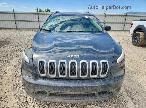 1C4PJMLX5JD607498 2018 JEEP CHEROKEE Gray Вид спереду