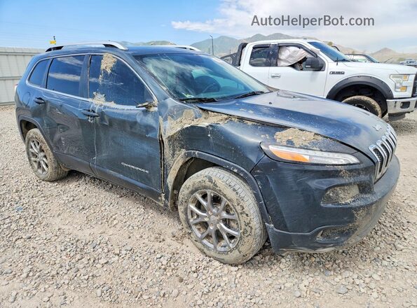 1C4PJMLX5JD607498 2018 JEEP CHEROKEE Gray Передня права чверть