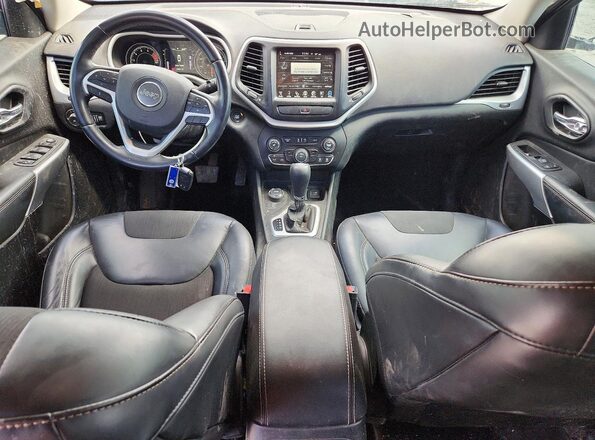 1C4PJMLX5JD607498 2018 JEEP CHEROKEE Gray Вид панелі приладів