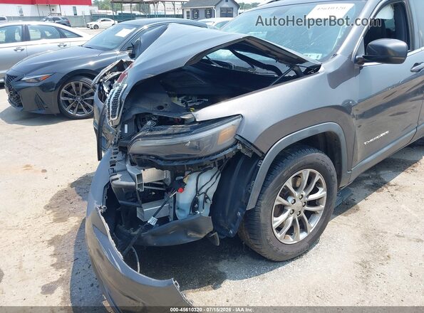 1C4PJMLX5KD271384 2019 JEEP CHEROKEE Gray წინა ხედი