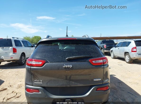 1C4PJMLX6JD534805 2018 JEEP CHEROKEE Gray 