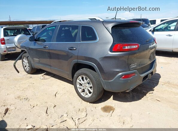 1C4PJMLX6JD534805 2018 JEEP CHEROKEE Gray Rear left