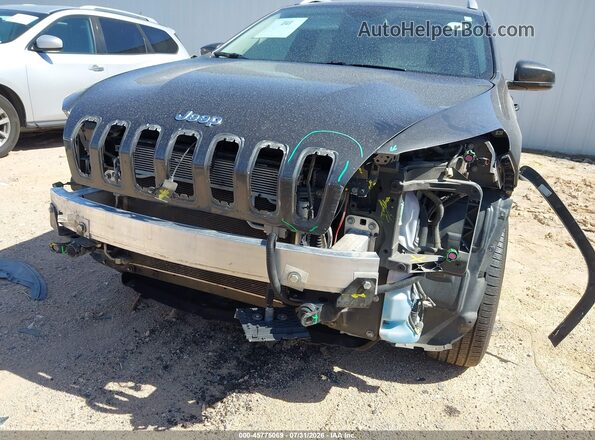 1C4PJMLX6JD534805 2018 JEEP CHEROKEE Gray Front view