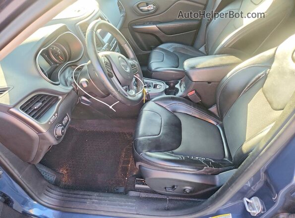 1C4PJMLX7KD413119 2019 JEEP CHEROKEE Gray Vista interior delantera