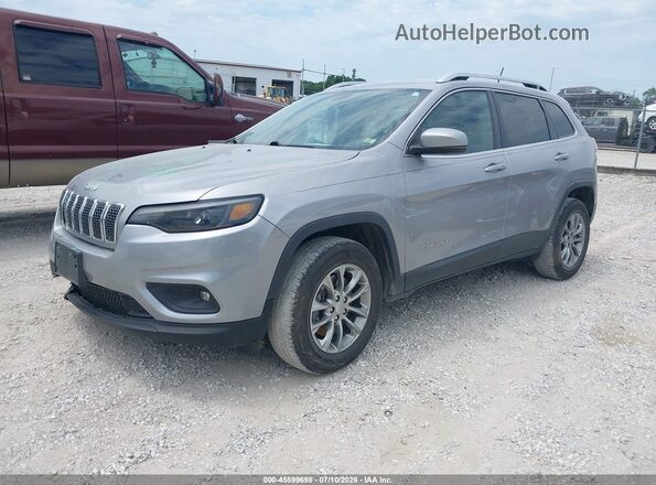 1C4PJMLX7KD422354 2019 JEEP CHEROKEE Silver წინა მარცხენა ხედი სამი მეოთხედიდან