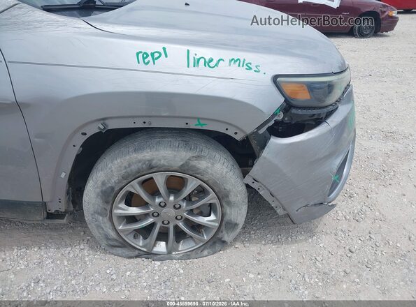 1C4PJMLX7KD422354 2019 JEEP CHEROKEE Silver წინა ხედი