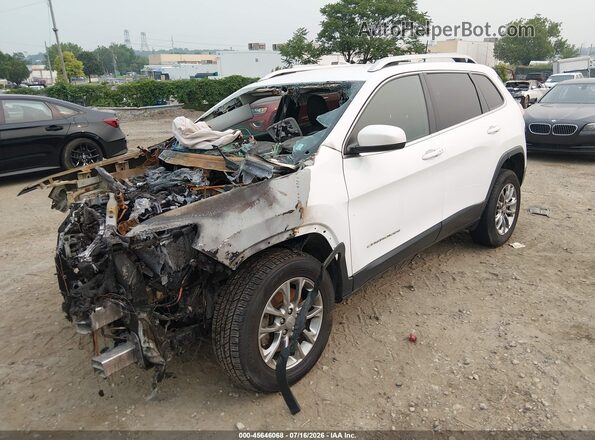 1C4PJMLX7LD639842 2020 JEEP CHEROKEE White Передня ліва чверть