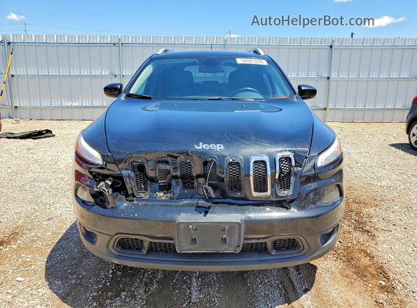 1C4PJMLX8JD548771 2018 JEEP CHEROKEE Черный Вид спереди