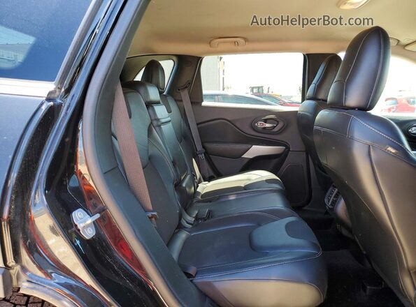 1C4PJMLX8JD548771 2018 JEEP CHEROKEE Черный Вид задней части салона