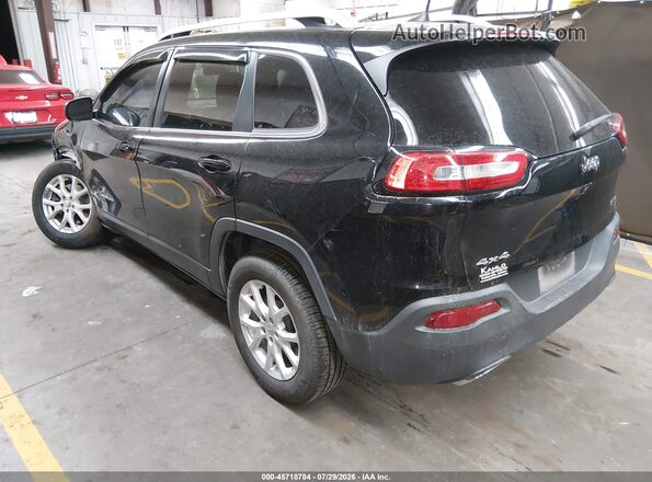 1C4PJMLX8JD602487 2018 JEEP CHEROKEE Black Հետևի ձախ