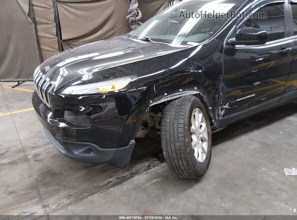1C4PJMLX8JD602487 2018 JEEP CHEROKEE Black Դիմացի տեսք