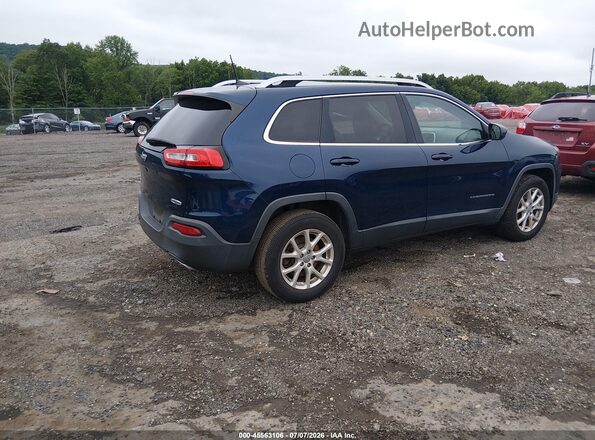 1C4PJMLX9JD522406 2018 JEEP CHEROKEE Синий Задняя правая четверть