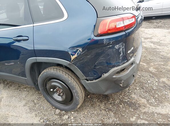 1C4PJMLX9JD522406 2018 JEEP CHEROKEE Синий Вид спереди