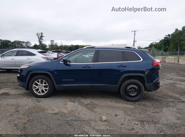 1C4PJMLX9JD522406 2018 JEEP CHEROKEE Синий Панорамный вид салона 360°
