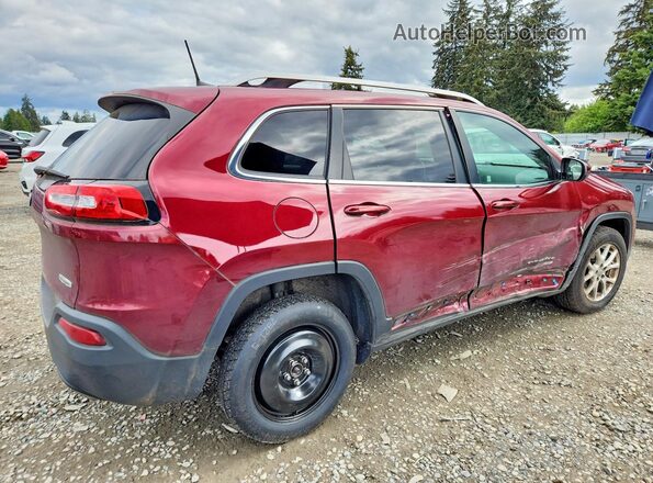1C4PJMLX9JD602806 2018 JEEP CHEROKEE Burgundy Հետևի աջ
