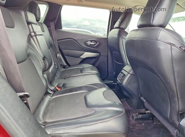 1C4PJMLX9JD602806 2018 JEEP CHEROKEE Burgundy Սալոնի հետևի տեսք