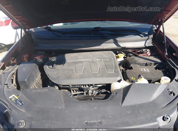 1C4PJMLX9KD126543 2019 JEEP CHEROKEE Burgundy უკანა ხედი
