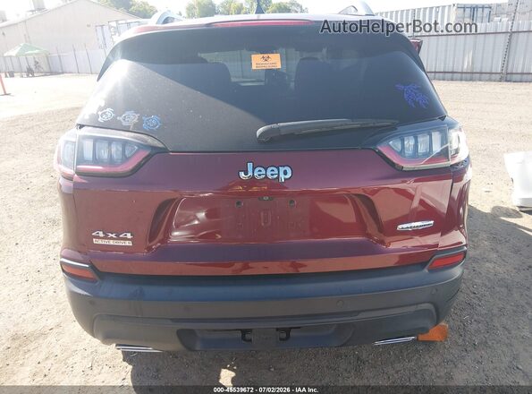 1C4PJMLX9KD126543 2019 JEEP CHEROKEE Burgundy 