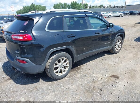 1C4PJMLXXJD517408 2018 JEEP CHEROKEE Black Rear right