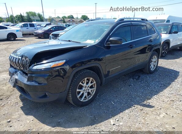 1C4PJMLXXJD517408 2018 JEEP CHEROKEE Black Front left