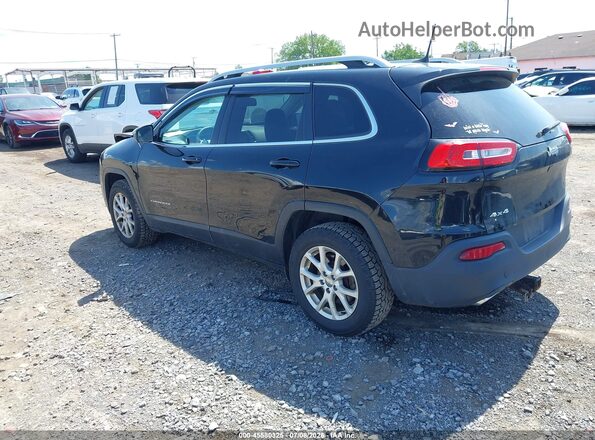 1C4PJMLXXJD517408 2018 JEEP CHEROKEE Black Rear left