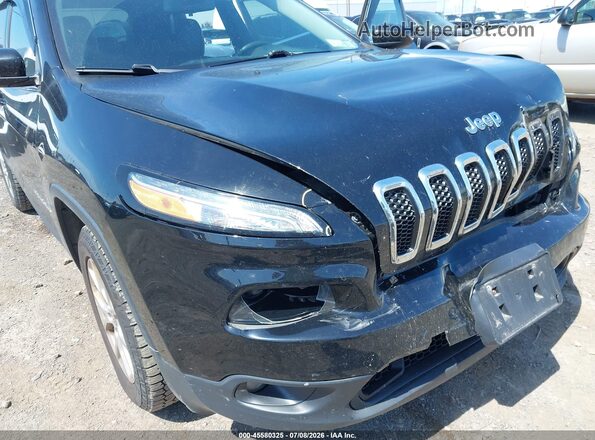 1C4PJMLXXJD517408 2018 JEEP CHEROKEE Black Front view