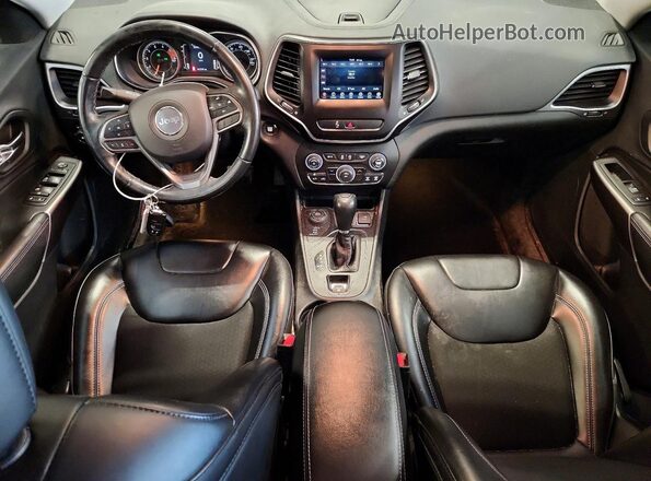 1C4PJMLXXKD305075 2019 JEEP CHEROKEE Зеленый Вид панели приборов