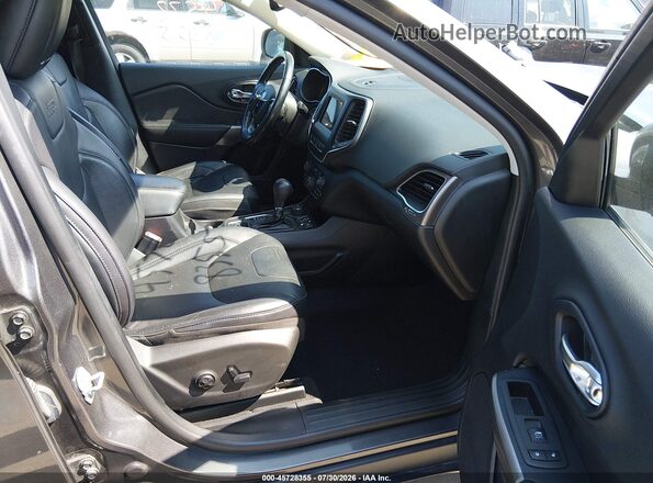 1C4PJMLXXLD631279 2020 JEEP CHEROKEE Серый Вид салона спереди