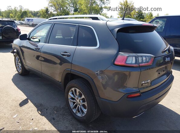 1C4PJMLXXLD631279 2020 JEEP CHEROKEE Серый Задняя левая четверть