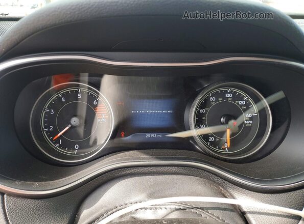 1C4PJMMB8PD102826 2023 JEEP CHEROKEE Blue Instrument cluster view