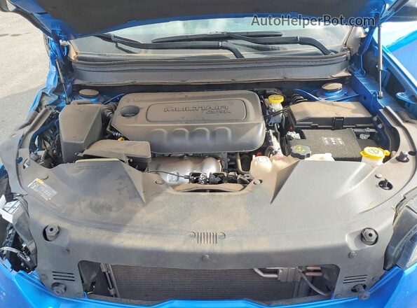 1C4PJMMB8PD102826 2023 JEEP CHEROKEE Blue Engine compartment view