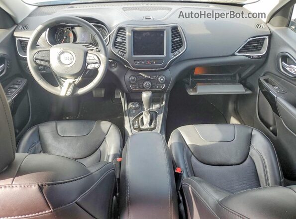 1C4PJMMB8PD102826 2023 JEEP CHEROKEE Blue Dashboard view