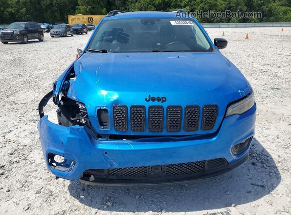 1C4PJMMB8PD115611 2023 JEEP CHEROKEE Blue Front view