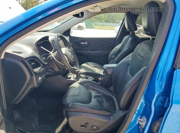 1C4PJMMB8PD115611 2023 JEEP CHEROKEE Blue Front interior view