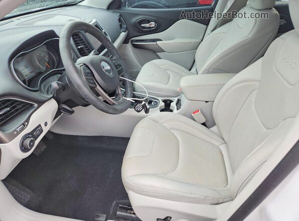 1C4PJMMN1ND528607 2022 JEEP CHEROKEE White Սալոնի դիմացի տեսք