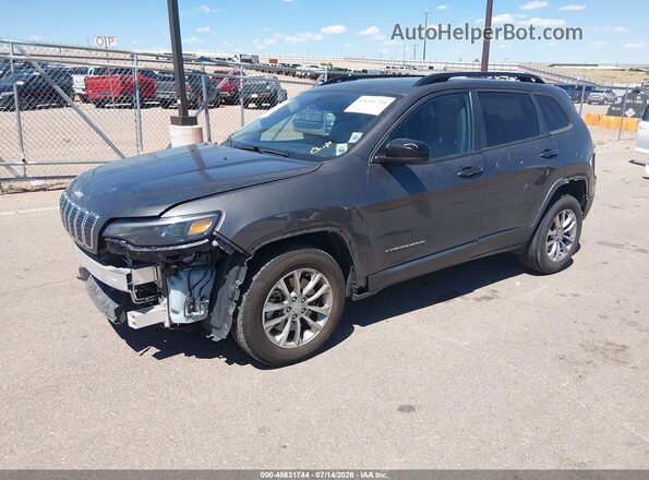 1C4PJMMN4ND525815 2022 JEEP CHEROKEE Gray Przód lewy