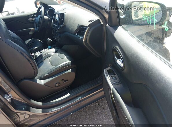 1C4PJMMN4ND525815 2022 JEEP CHEROKEE Gray Widok wnętrza z przodu