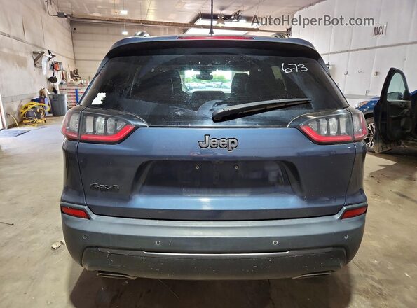 1C4PJMMNXMD106480 2021 JEEP CHEROKEE Blue Vista trasera